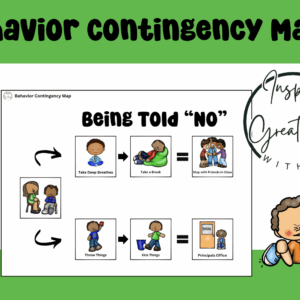Editable Behavior Contingency Maps For Students with Autism- Special Education
